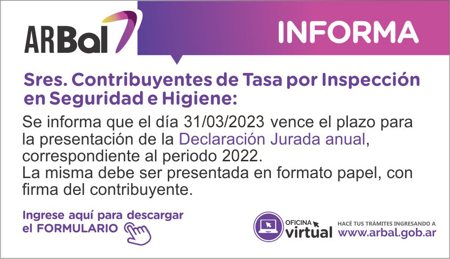 Tasas Municipales